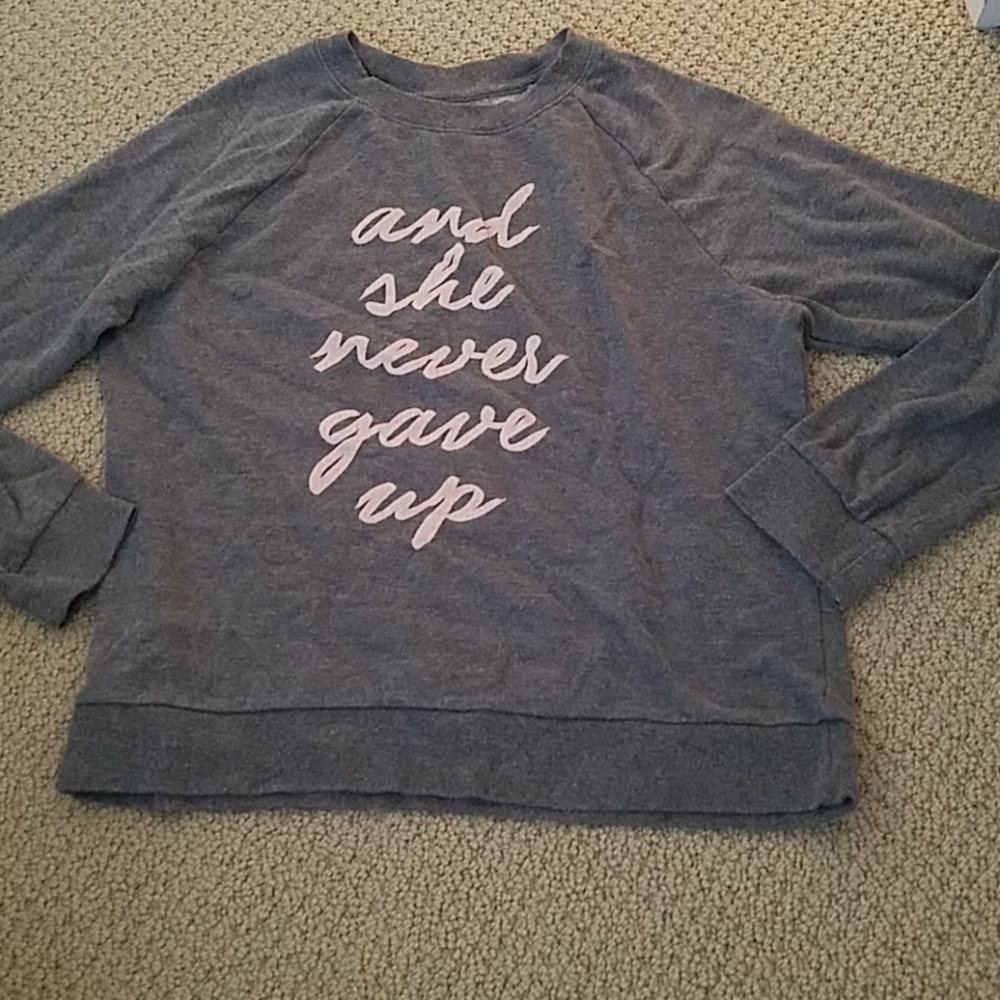 💗Cozy grey long sleeve💗